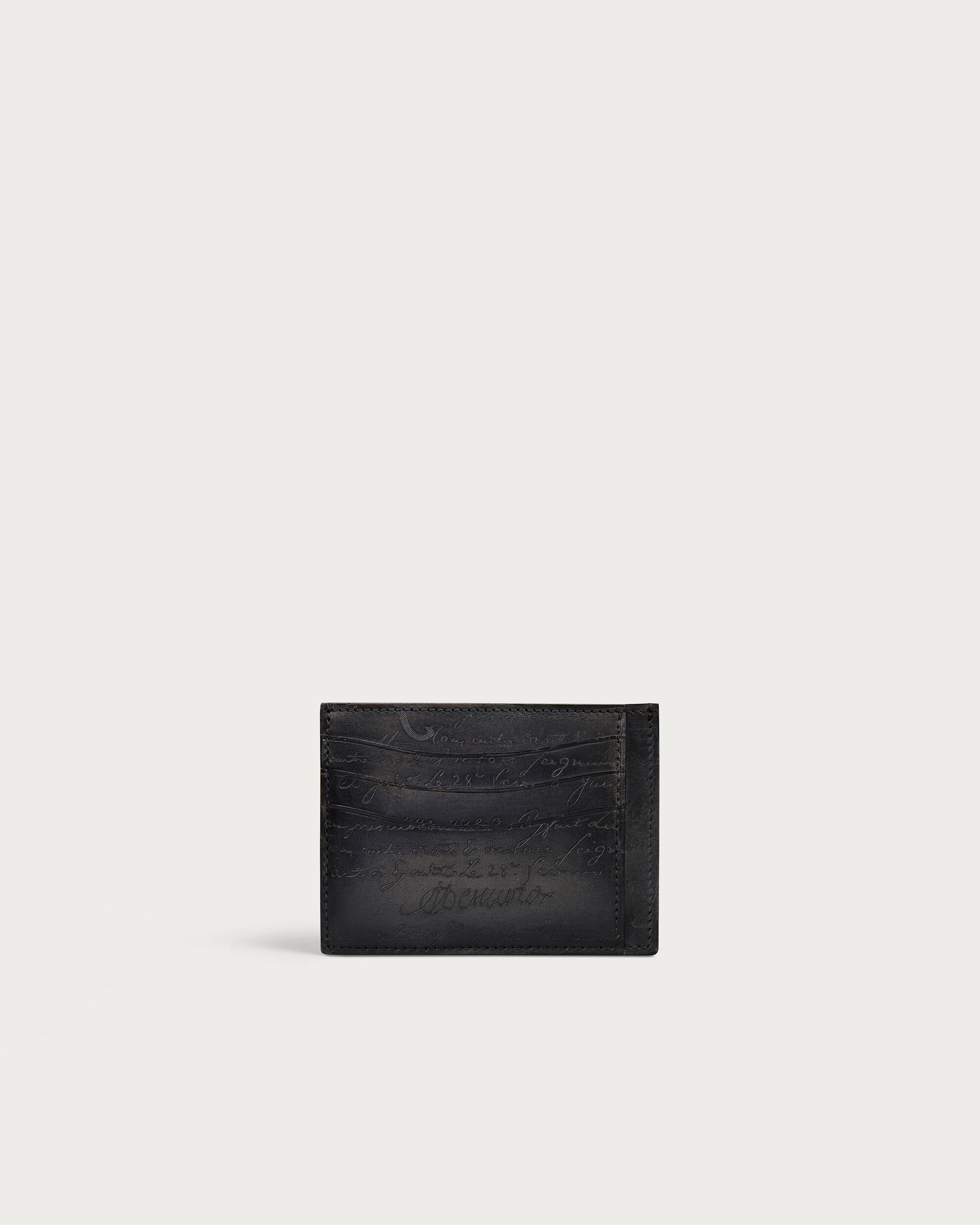 Bambou Tetris Card Holder, Nero Grigio, hi-res