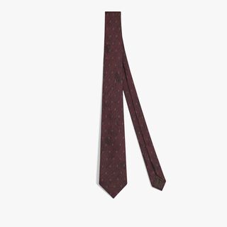 Cravates À Micro-Motifs Avec Fond Scritto, ST EMILION, hi-res