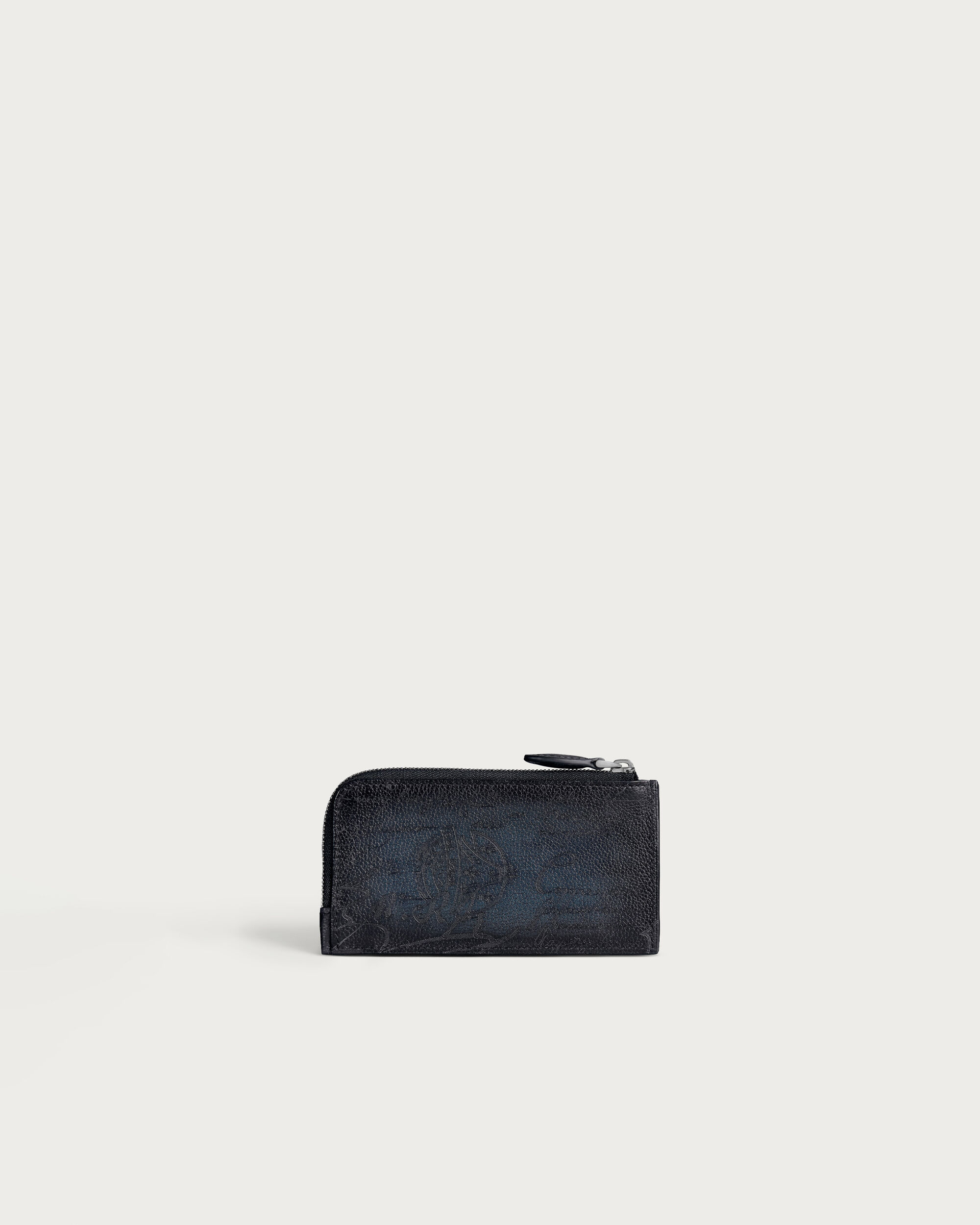 Koa Maxi Zipped Card Holder, Indigo Denim, hi-res