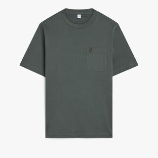 1 Jour Pocket T-shirt, DARK GREEN, hi-res