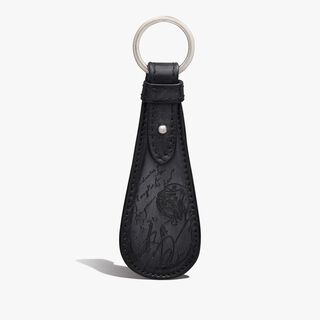 Porte-Clés Shoehorn En Cuir Scritto, NERO GRIGIO, hi-res