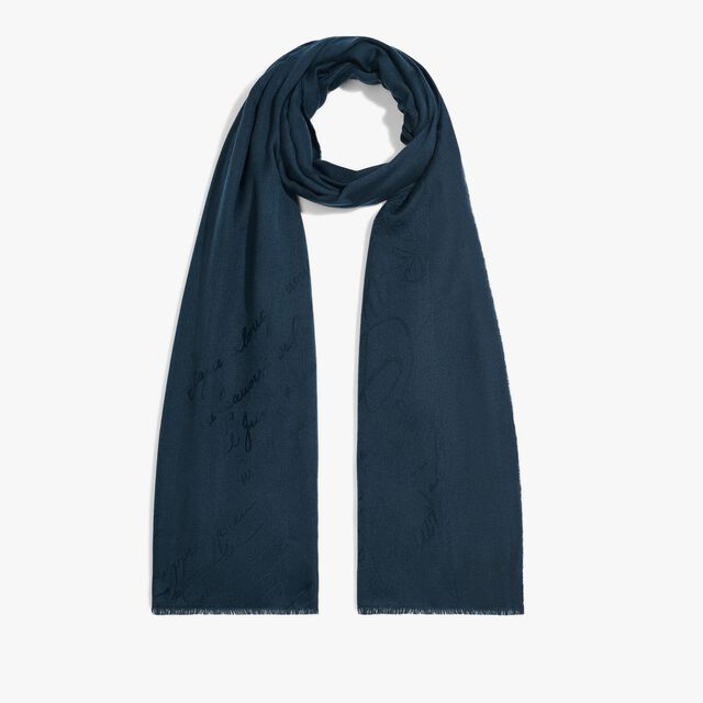 阿拉伯纹样围巾, NIMES'S BLUE, hi-res 2
