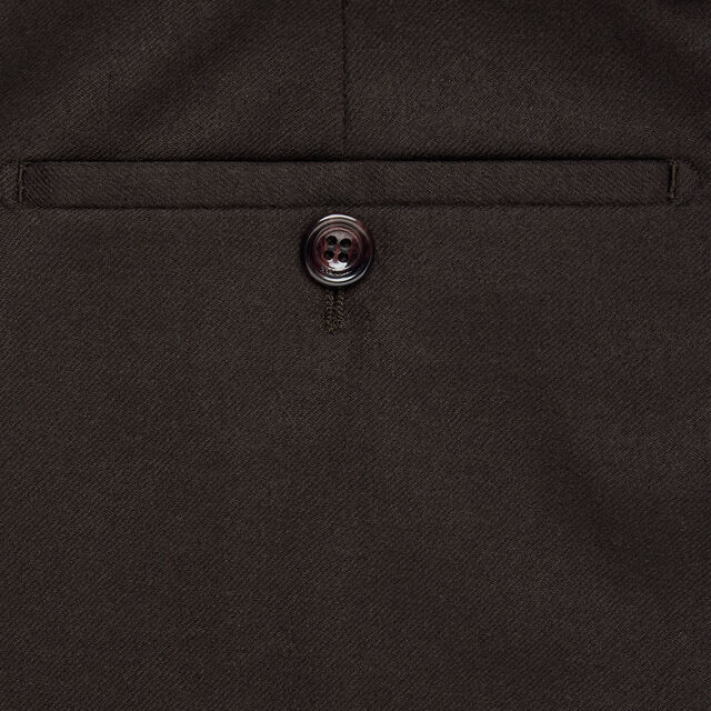Alessandro Wool Trousers, EARTH BROWN, hi-res 4