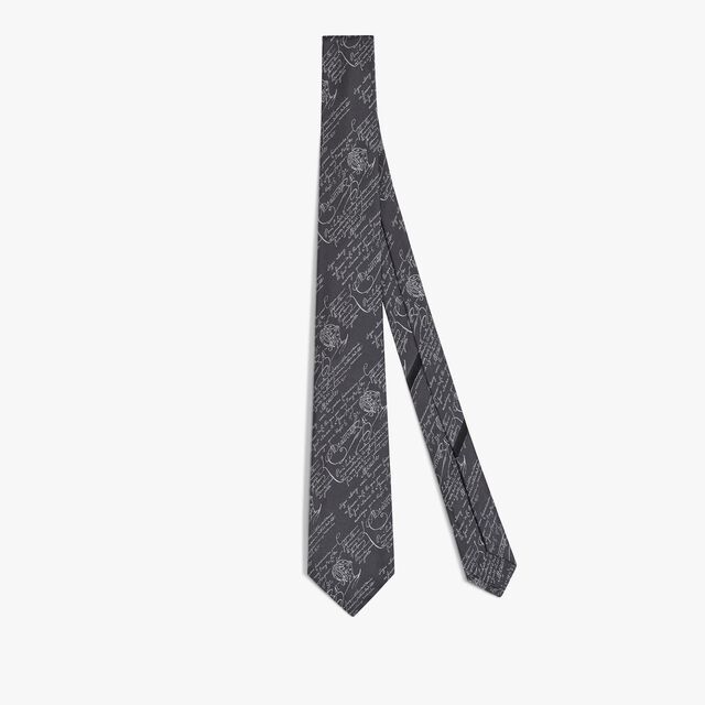 Scritto Tie, MYSTERIOUS GREY, hi-res 1