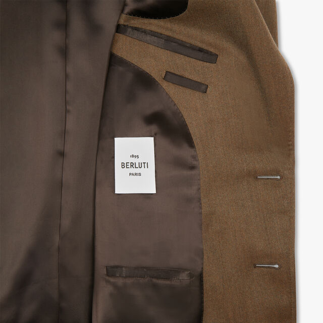 Wool Lined Formal Jacket, CAMO GREEN, hi-res 7