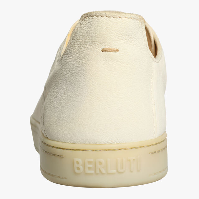 Eden Scritto Leather Sneaker, WHITE, hi-res 8
