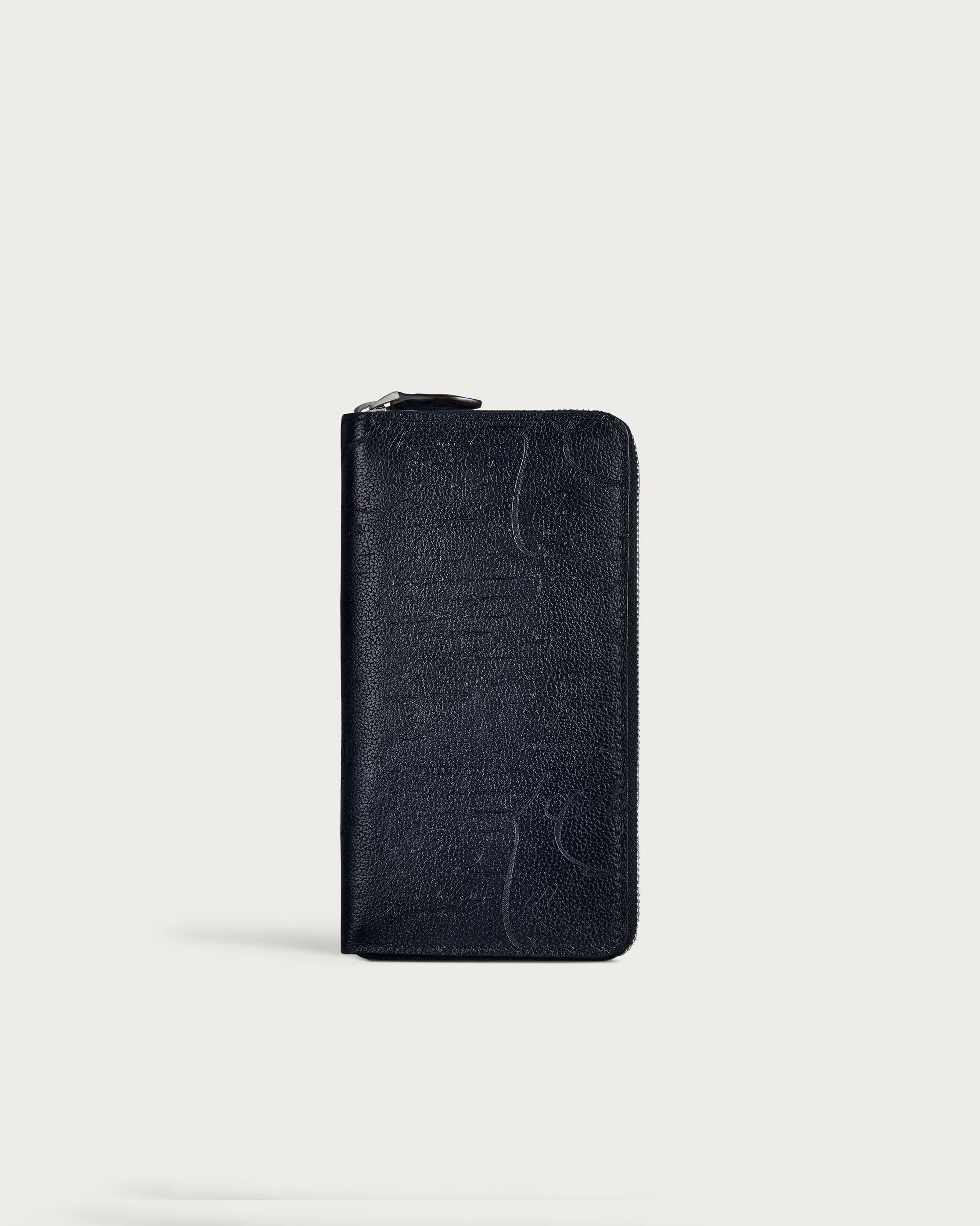 Itauba Long Zipped Wallet, Indigo Denim, hi-res