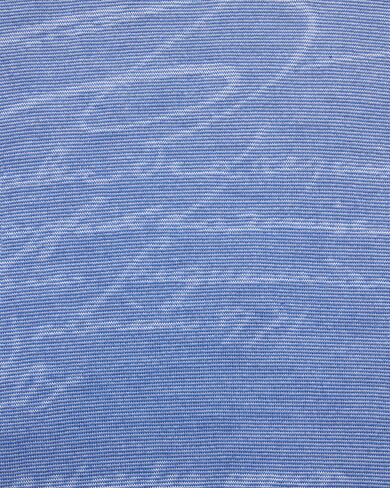 Light Scritto Pattern Short-Sleeves Crewneck, Helvetia Blue, hi-res