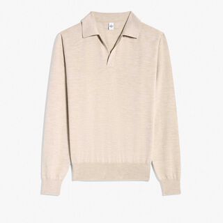 Classic Buttonless Wool Polo Classic Buttonless Wool Polo