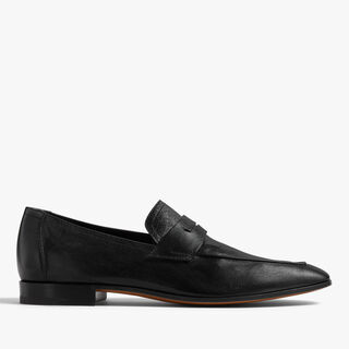 Lorenzo Kangaroo Leather Loafer, NERO, hi-res