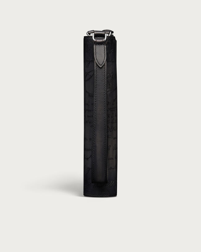 Tali Maxi Zipped Pouch, Nero Grigio, hi-res