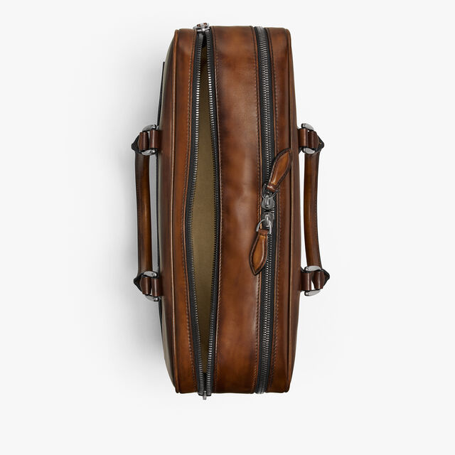 F088 Leather Briefcase, CACAO INTENSO, hi-res 10