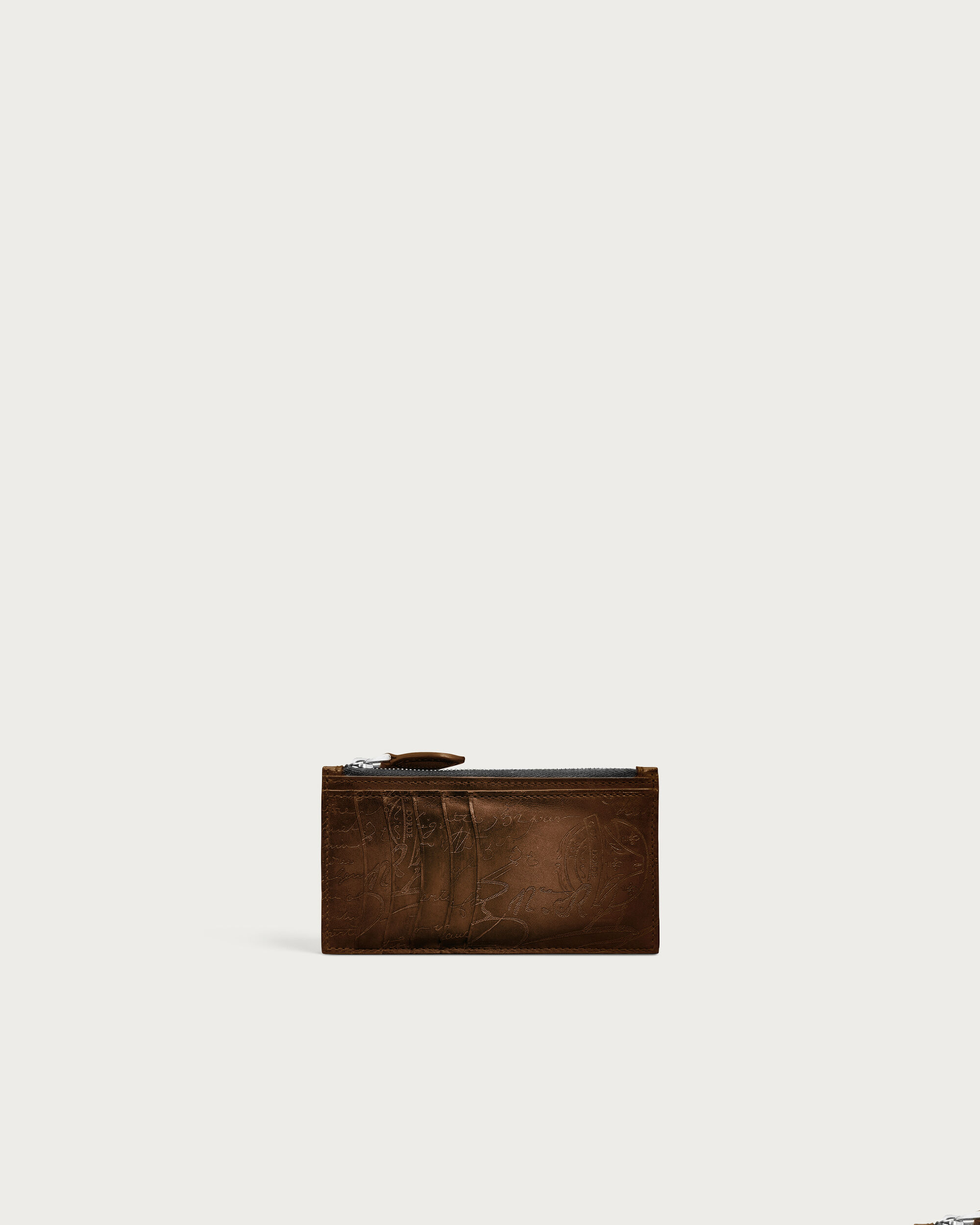Koa Maxi Zipped Card Holder, Cacao Intenso, hi-res