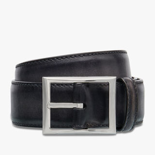 Classic Alligator And Leather 35MM Belt