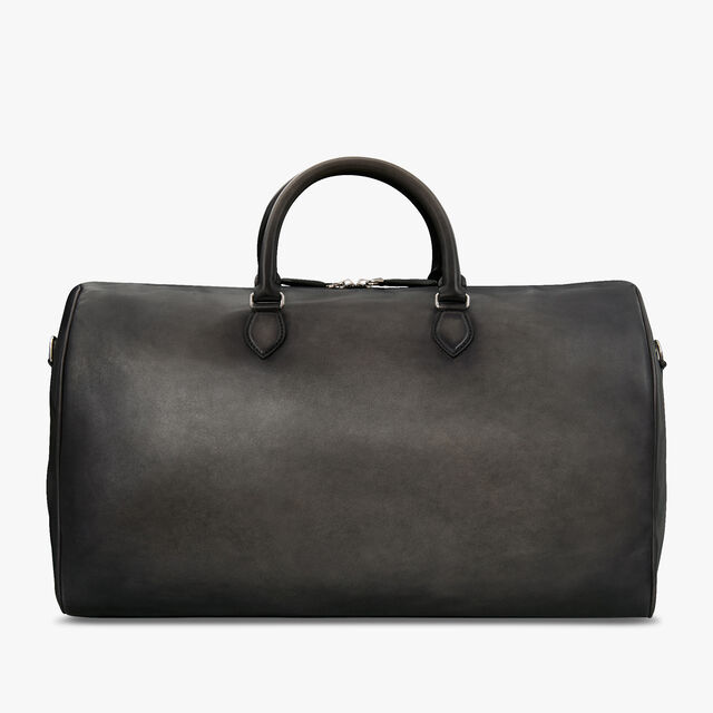 Jour Off MM Leather Travel Bag, NERO GRIGIO, hi-res 3