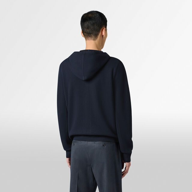 Shadow  Zip-Up Hoodie, NAVY, hi-res 3