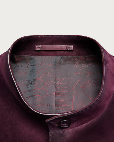 Patina Leather Forestière Jacket, Purple Grape, hi-res