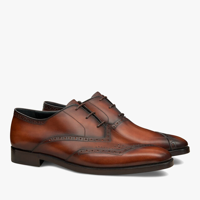 Démesure Leather Oxford, CACAO INTENSO, hi-res 2