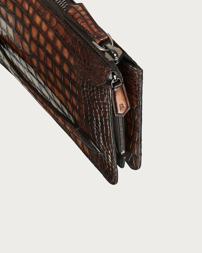 Tersio Zipped Pouch, Tobacco Bis, hi-res