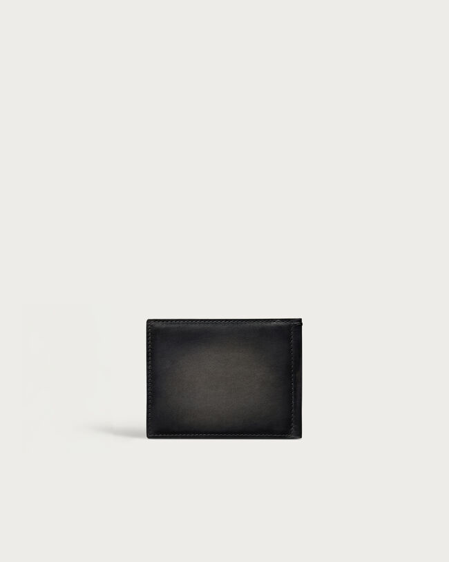 Figure Compact Wallet, Nero Grigio, hi-res