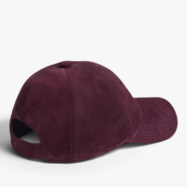 Berluti Thabor Suede Baseball Cap, PURPLE GRAPE, hi-res 2