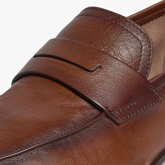 Lorenzo Kangaroo Leather Loafer, TABACCO, hi-res 9
