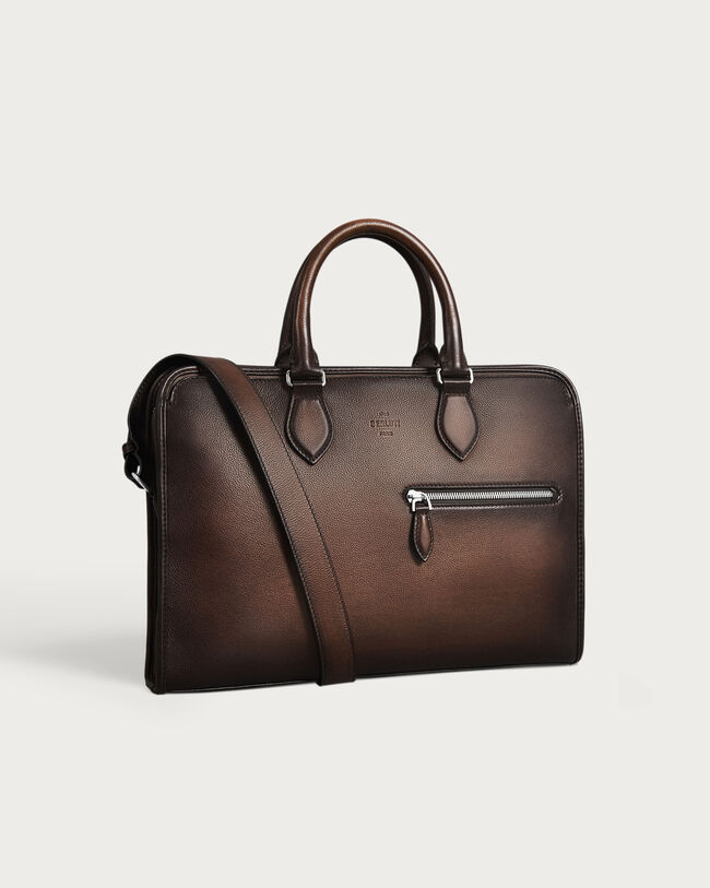 1 Jour Mini Briefcase, Soft Brown, hi-res