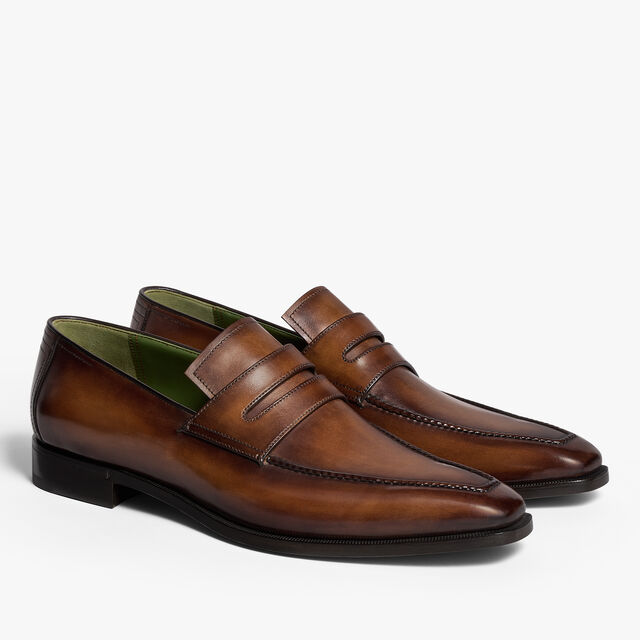 Andy Démesure Leather Loafer, CACAO INTENSO, hi-res 4