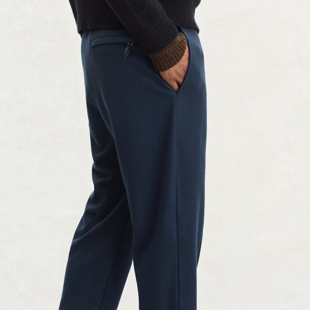 Jersey Wool Pants, MIDNIGHT BLUE, hi-res 3