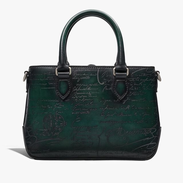 Toujours Gulliver Scritto Leather Messenger, OPUNTIA, hi-res 3