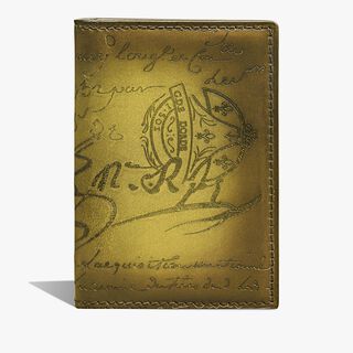 Jagua Scritto Leather Card Holder Jagua Scritto Leather Card Holder
