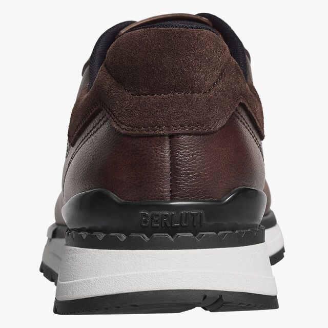 Fast Track Venezia Calf Leather Sneaker, SOFT BROWN, hi-res 8
