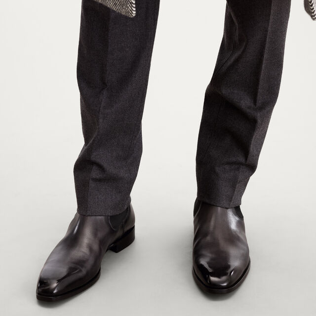 Caractère Capri Leather Boot, NERO GRIGIO, hi-res 2