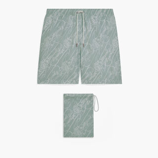 Marbeuf Scritto Swimshorts, CELADON SCRITTO, hi-res
