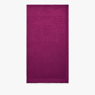 Wool & Silk Scritto Scarf Wool & Silk Scritto Scarf