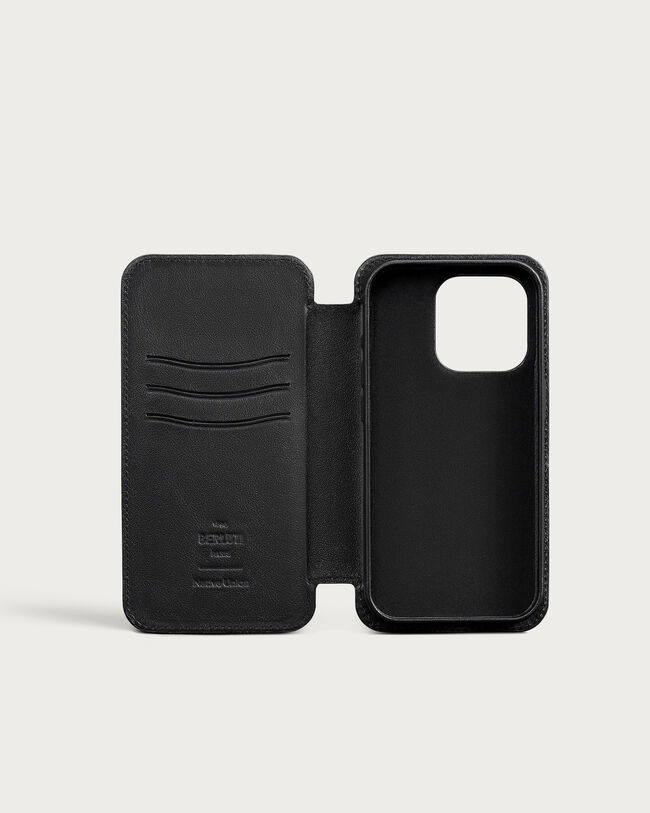 iPhone 16 Pro Phone Folio, Indigo Denim, hi-res