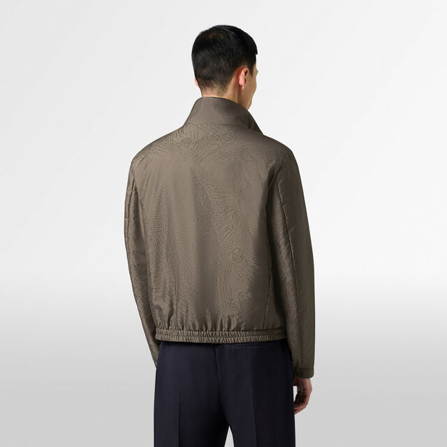 Nylon Scritto Blouson, SEPIA    , hi-res 3