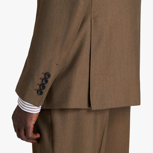 Wool Lined Formal Jacket, CAMO GREEN, hi-res 6