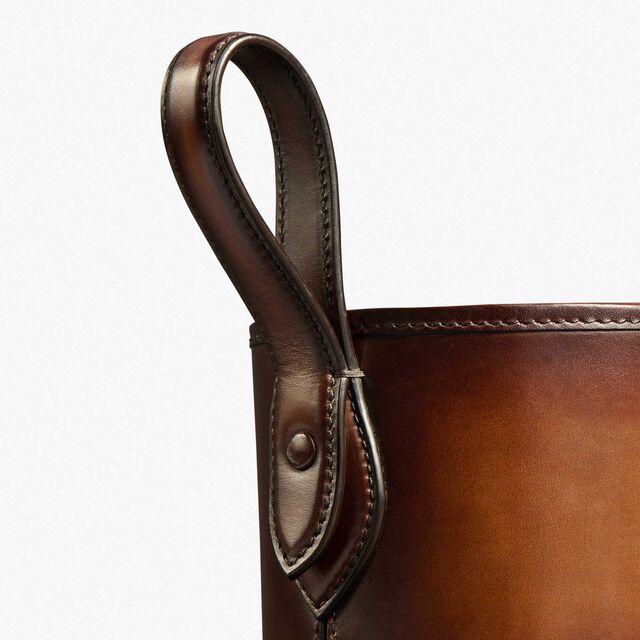 Leather Candle Case, CACAO INTENSO, hi-res 4