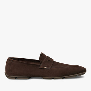 Lorenzo Drive Camoscio Leather Loafer