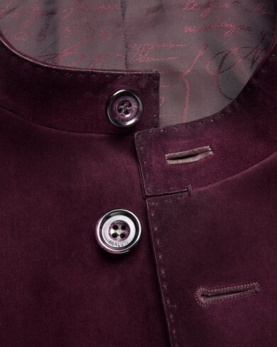 Patina Leather Forestière Jacket, Purple Grape, hi-res