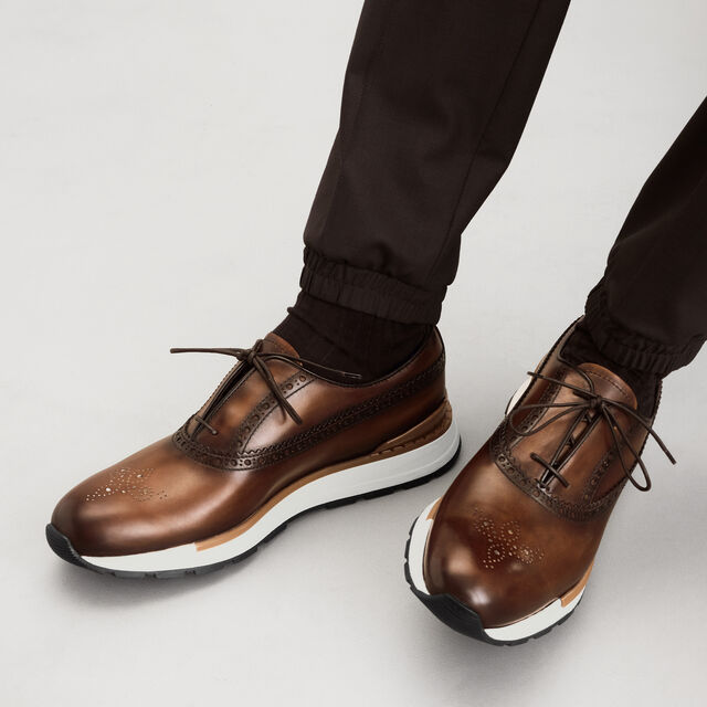 Fast Track Leather Sneaker, CACAO INTENSO, hi-res 2