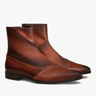 Demesure Leather Boot, CACAO INTENSO, hi-res