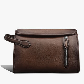 Morning On Strap Leather Messenger, SOFT BROWN, hi-res