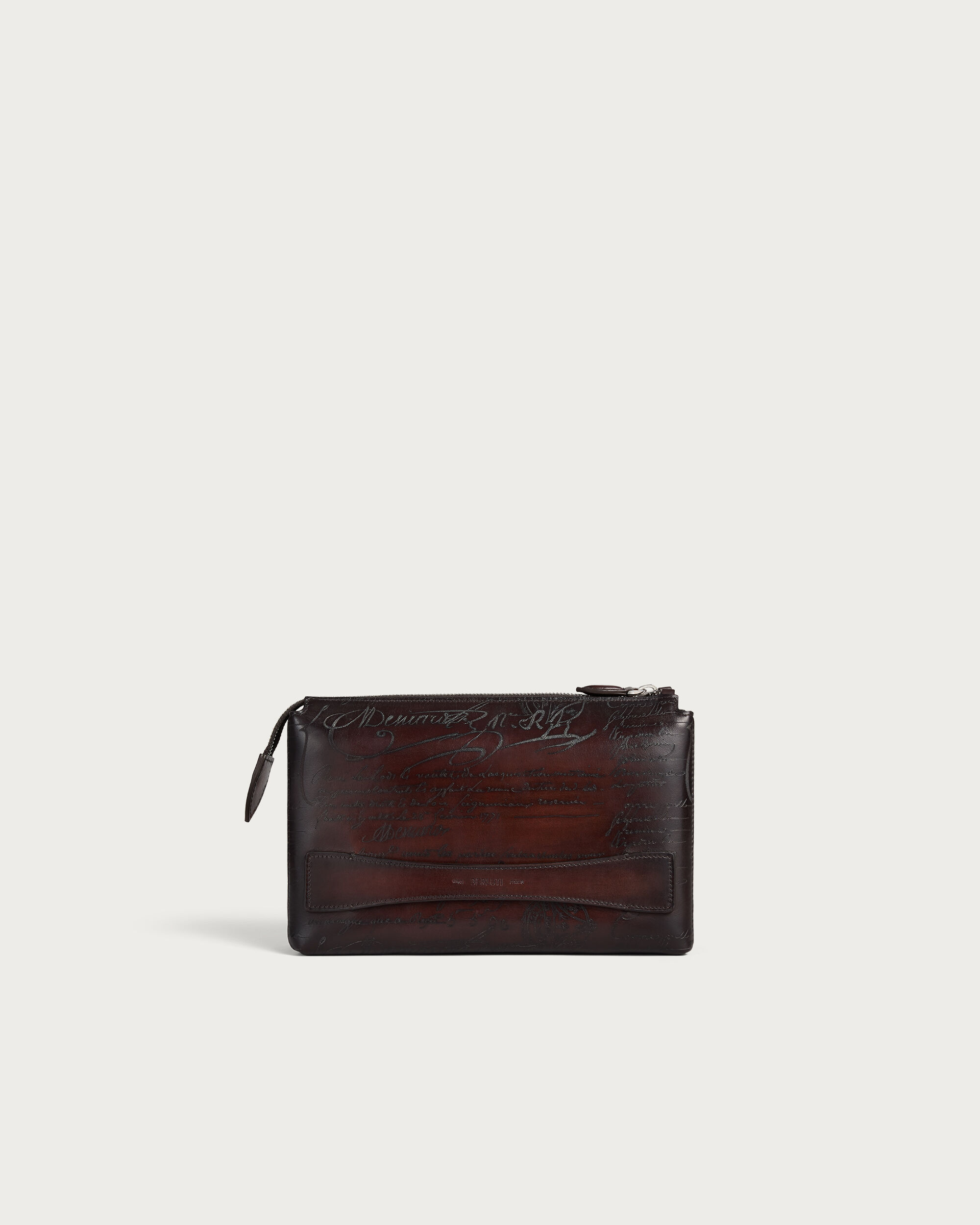 Tersio Zipped Pouch, Maduro, hi-res