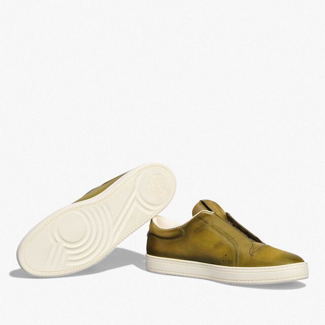 Playtime Scritto Leather Slip-On, ACID GREEN, hi-res 4