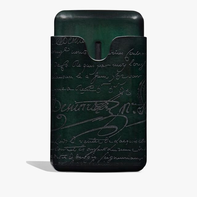 Cigar Case 4 Scritto Leather, OPUNTIA, hi-res 2