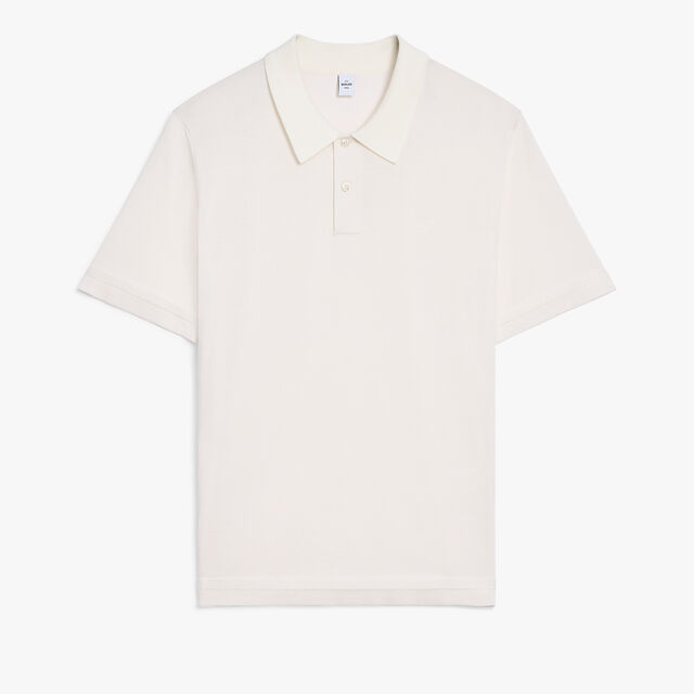 B-Thabor Short Sleeves Polo, OFF WHITE, hi-res 1