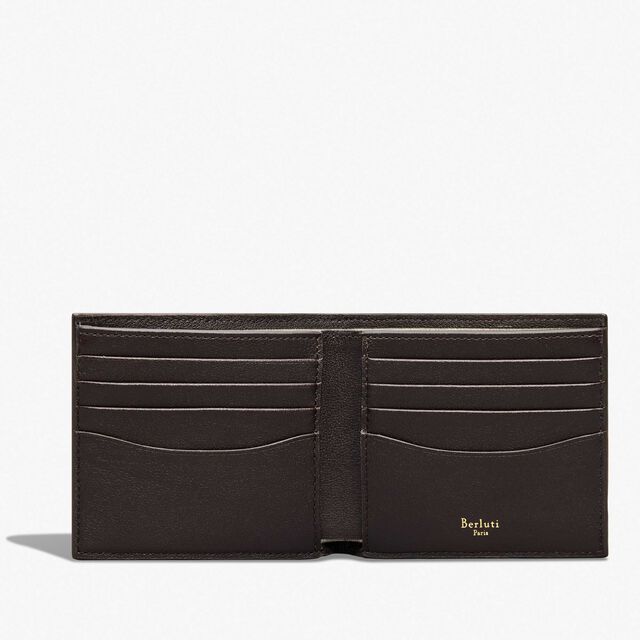 Makore Toile Marbeuf Wallet, DARK BROWN + MADURO, hi-res 3