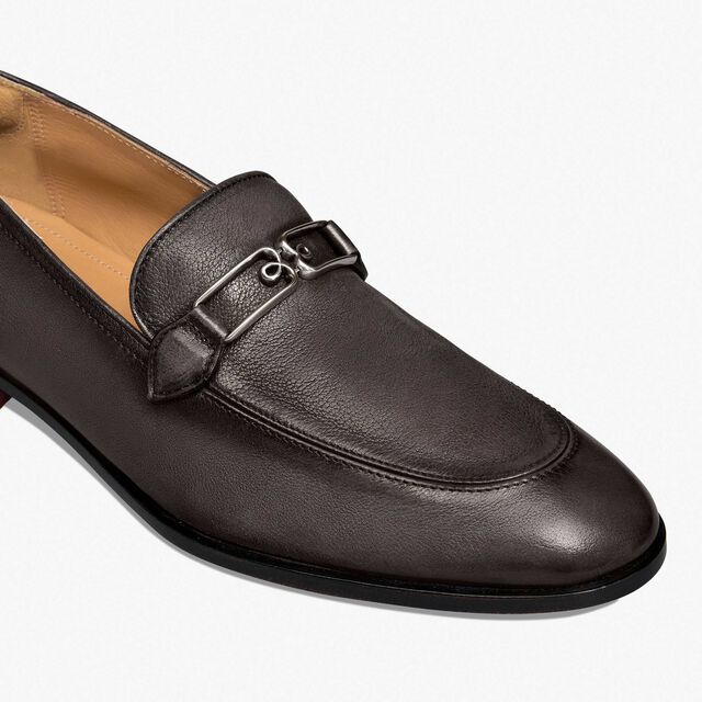 B Volute Leather Loafer, NERO, hi-res 7
